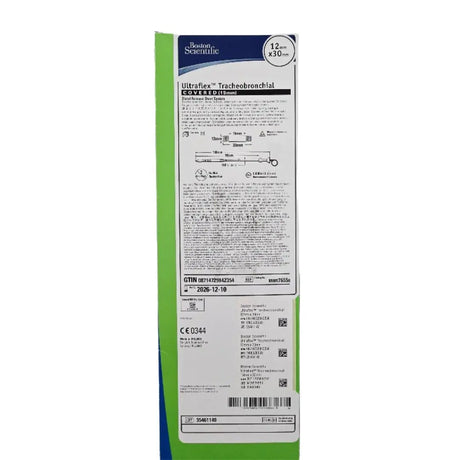 Boston Scientific M00576550 Ultraflex Tracheobronchial Distal Release Stent System 12mm x 30mm Covered 15mm 1/EA Boston Scientific