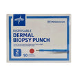 Medline MDS0033320 Disposable Dermal Biopsy Punch 2mm BX/50 Medline