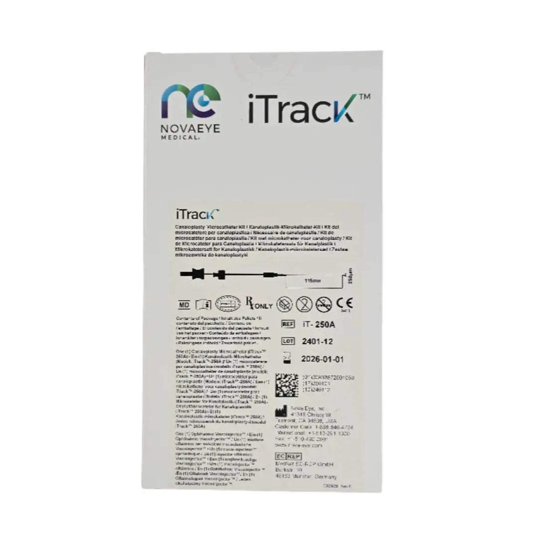 Nova Eye iT-250A iTrack Canaloplasty Microcatheter Kit 1/EA Nova Eye