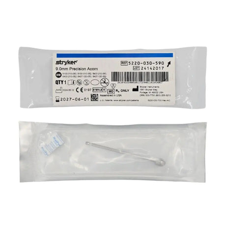 Stryker 5220-030-590 9.0mm Precision Acorn Bur 1/EA Stryker