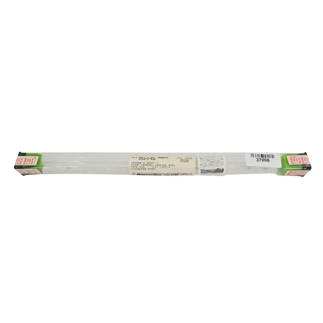 Howmedica 3516-1-436 Grosse-Kempf Right Femoral Locking Nail 14mm x 36cm 1/EA