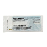 Synthes 401.522.96 2.4mm Ti cortex screw self-tapping 22mm orthopedic hardware