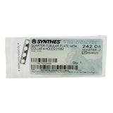 Synthes 242.04 Quarter-Tubular Plate with Collar 4 Holes 31mm Orthopedic Hardware