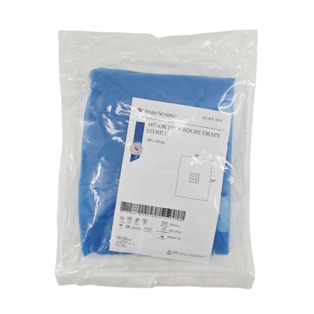 Henry Schein 570-1619 Minor Procedure Drape Sterile 48" x 60" 1/EA