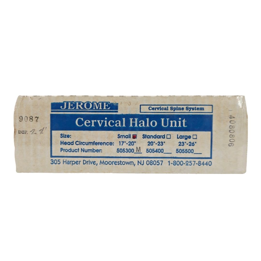 Jerome 505300M Complete Cervical Halo Ring Unit Small 17"-20" Head Circumference