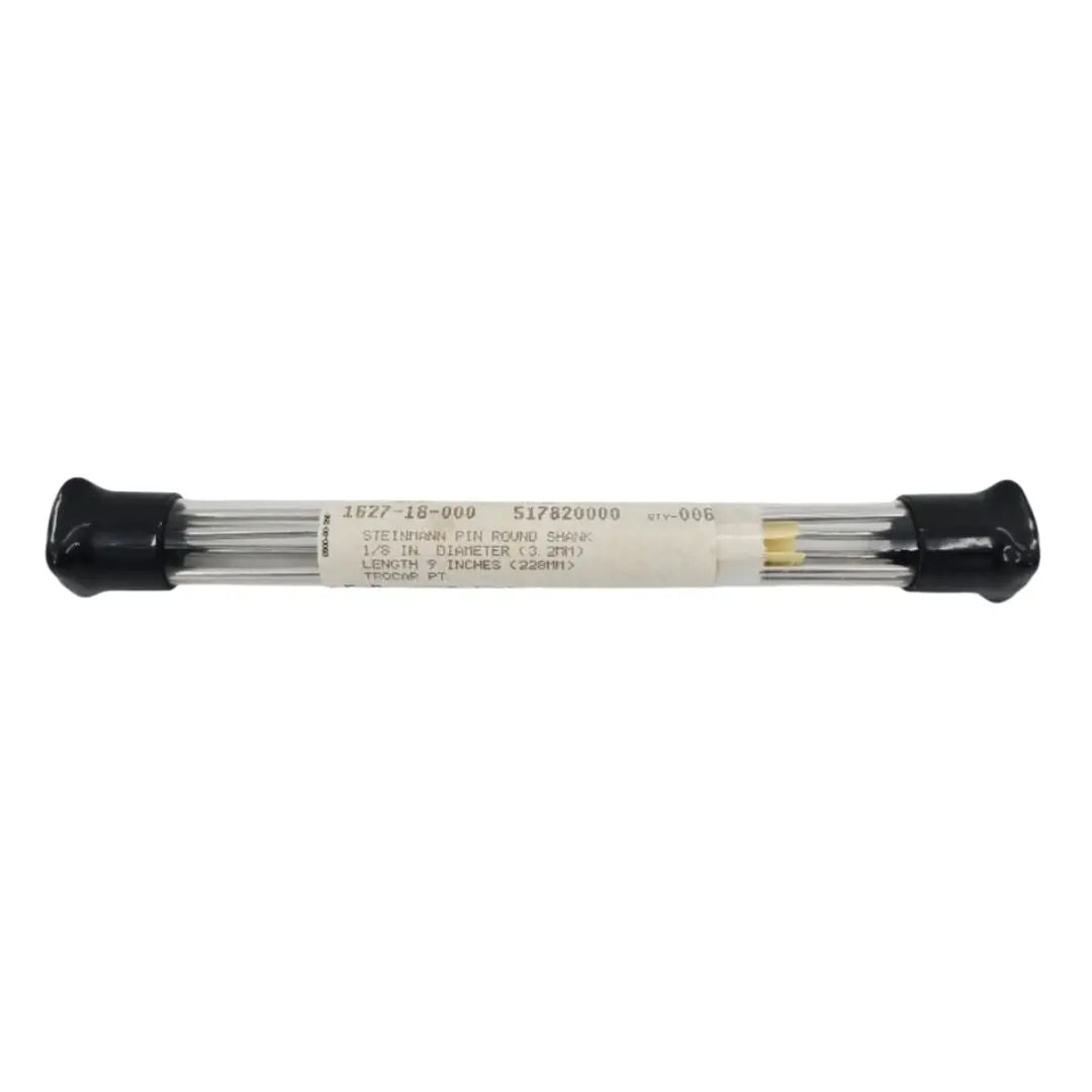 DePuy 1627-18-000 Steinmann Pin Round Shank Trocar Point 1/8" x 9" PK/6 DePuy