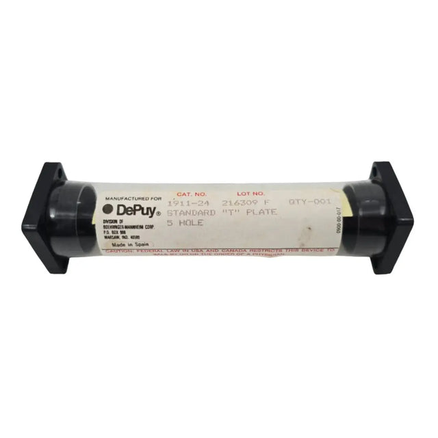 DePuy 1911-24 Standard T-Plate 5-Hole PK/1 DePuy