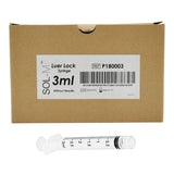 Sol-Millennium P180003 3ml Luer Lock Syringes w/o Needle 100/Box Sol-Millennium