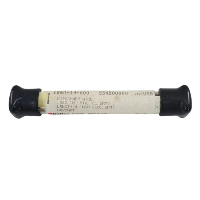 DePuy 1650-14-000 Kirschner Wire Bayonet Point .062" x 4" 6/PK DePuy