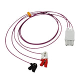 Philips M1624A Unshielded 3 Lead Mini Clip AAMI 0.7m Lead Set Grabber Philips