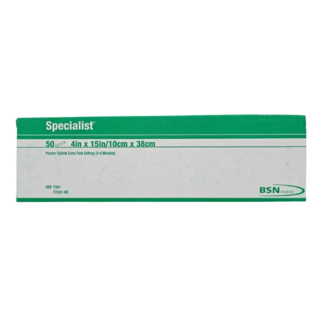BSN Medical 7391 Specialist Plaster Splints Extra Fast Setting 4x15" BX/50 BSN Medical