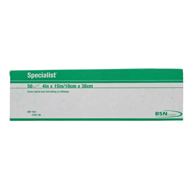 BSN Medical 7391 Specialist Plaster Splints Extra Fast Setting 4x15" BX/50 BSN Medical