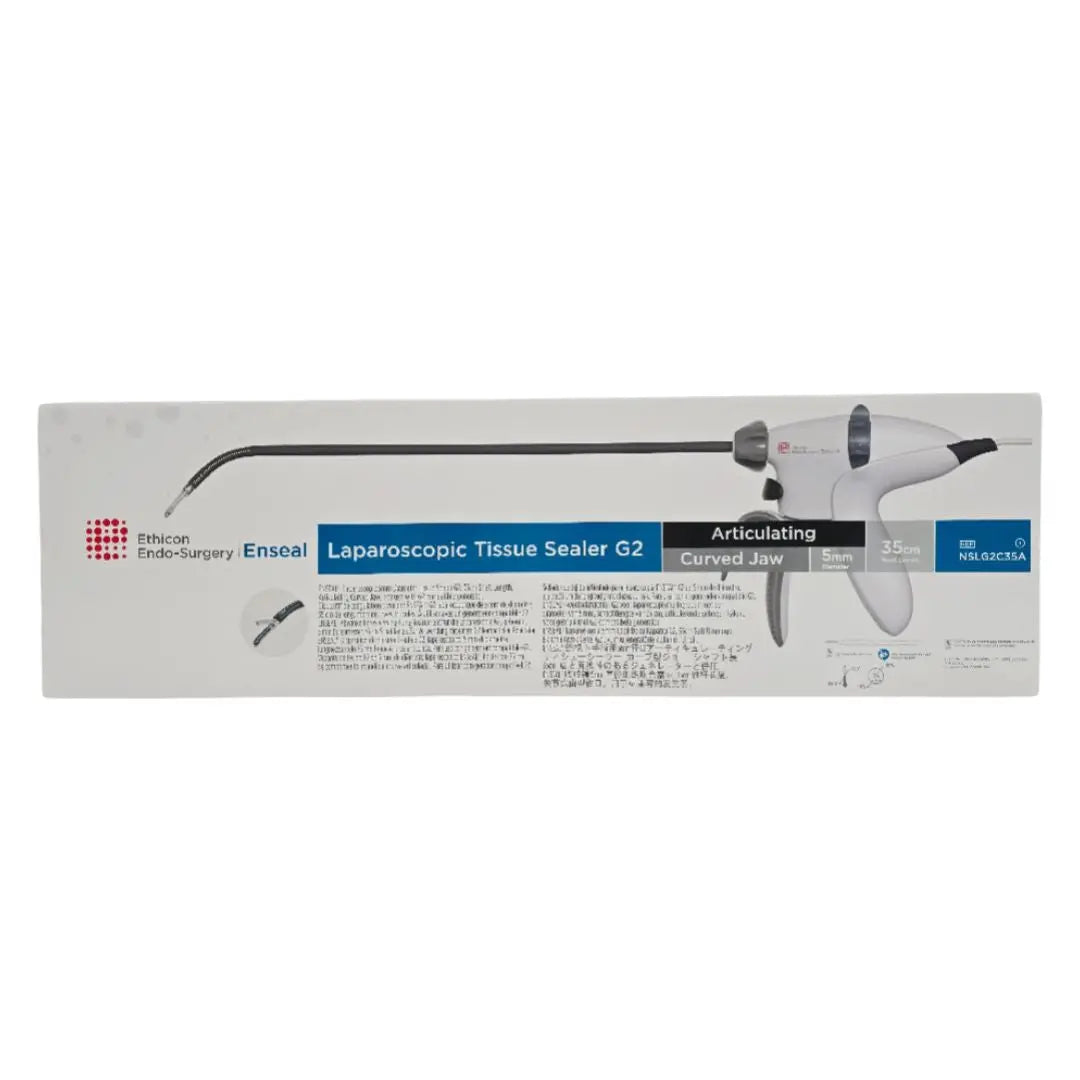 Ethicon NSLG2C35A ENSEAL Laparoscopic Tissue Sealer G2 w/ Articulating Curved Jaw 5mm Diameter 35cm Shaft 1/EA Ethicon