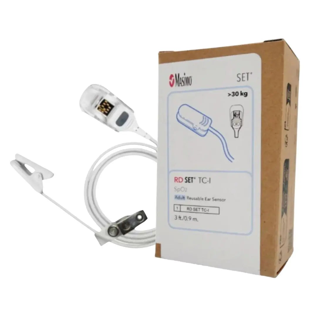 Masimo 4053 RED SET TCI Adult Reusable Ear Sensor 3' (0.9 m) SpO₂ Probe Masimo