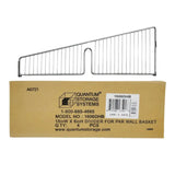 Quantum Storage Systems 1606DHB Wire Basket Divider Chrome Finish 16" x 6" 4/BX Quantum Storage Systems