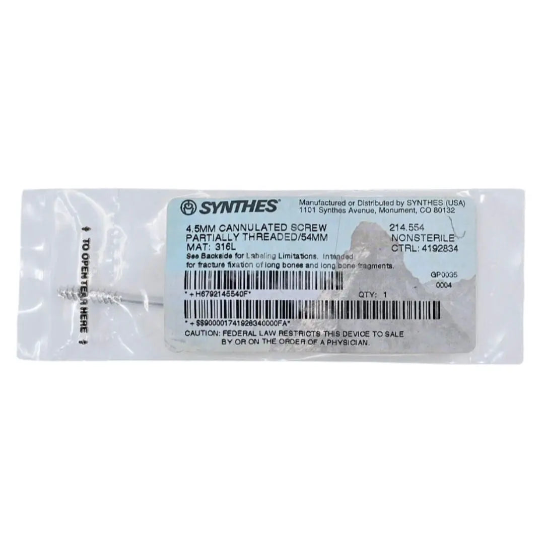 Synthes 311.26 Tap for 2.7mm Cortex Screws 100mm Synthes