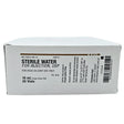 Fresenius Kabi Sterile Water for Injection, USP - 10 mL Vials, Box of 25 (NDC 63323-185-10) - New Fresenius Kabi