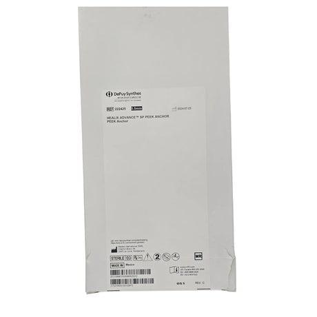 DePuy Synthes 22245 HEALIX ADVANCE SP PEEK Anchor – 5.5mm w/ Dual Orthocord Unsealed DePuy Synthes