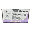 Ethicon VCP270H Coated VICRYL Plus Antibacterial Suture Size 0 with CT-2 Needle – Box of 36 Ethicon