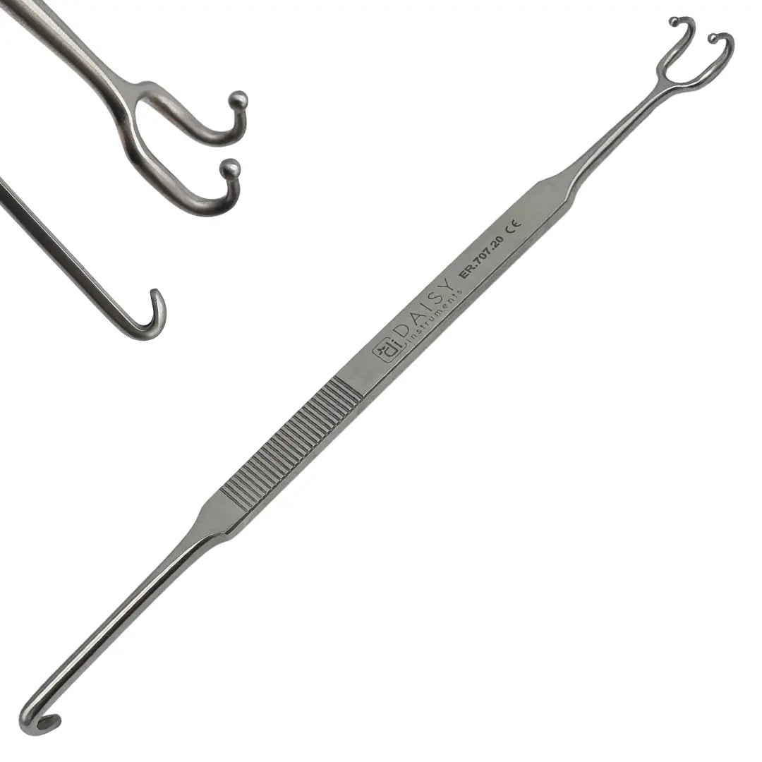 Daisy Instruments ER.707.20 Cottle-Neivert Retractor Double-Ended Blunt 20 cm Primis Medical