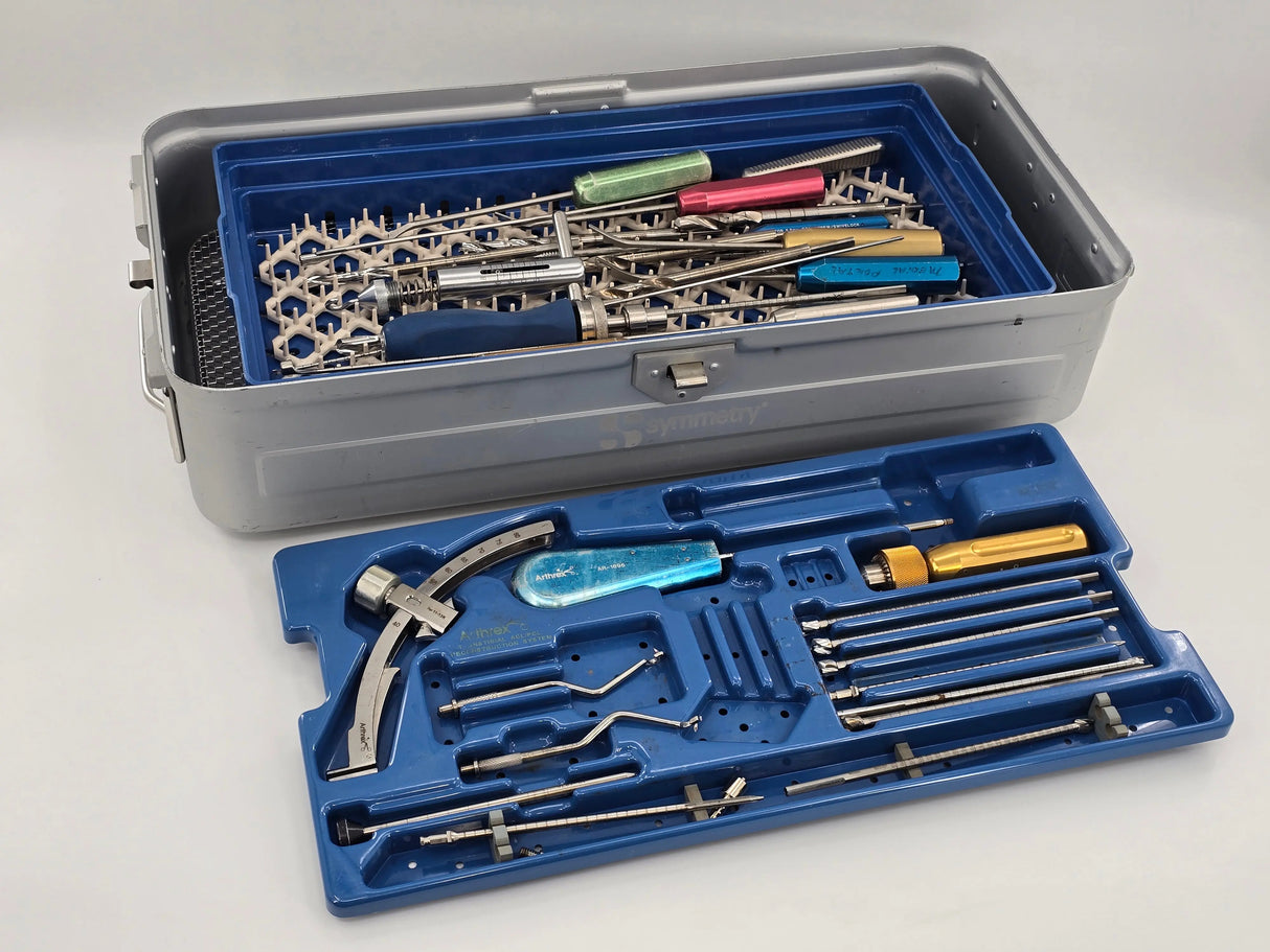 Arthrex ACL Transtibial Instrument Set w/ Reamers Guides & Trays Primis Medical