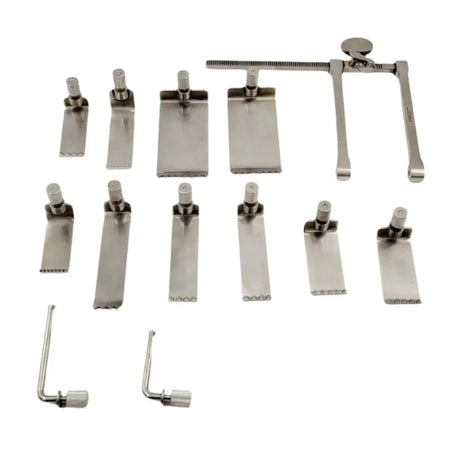 Jarit 290-210 Scoville Laminectomy Retractor Set 13pc Jarit