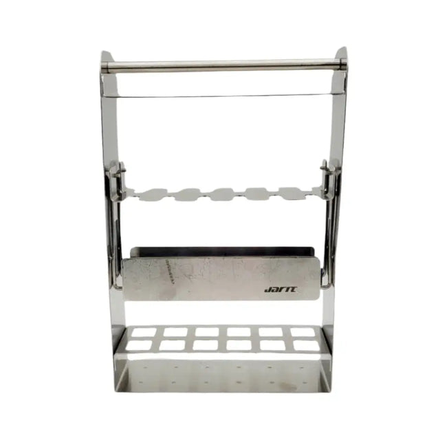 Jarit 250-092 Instrument Rack w/ 12 Slots 2-1/2" x 7" x 10" Stainless Steel Jarit