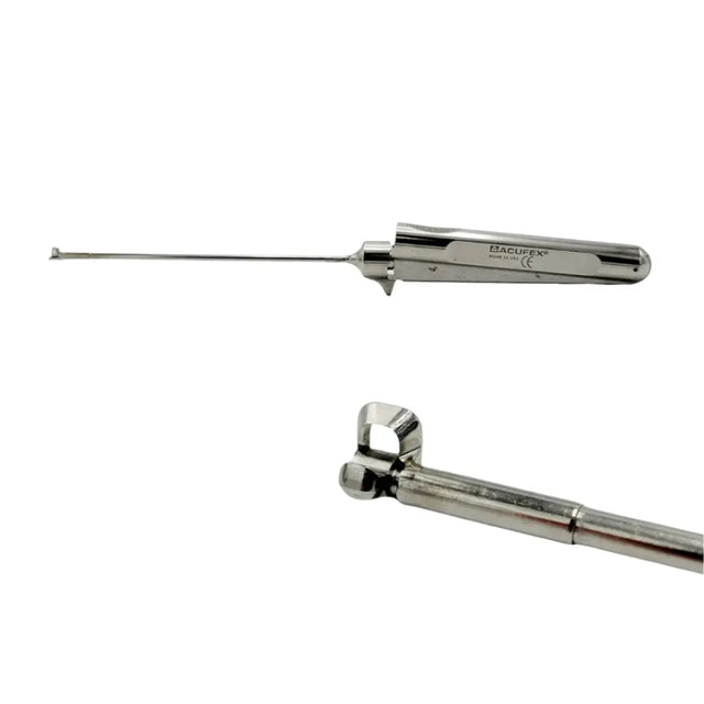 Acufex 010901 Arthroscopic Rotary Basket Punch 90-Degree 3.4mm Right 9-1/2" Acufex