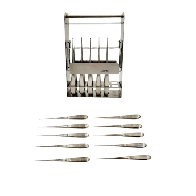 Integra Jarit Oval Cup Curette Set of 10 Jarit