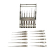 Integra Jarit Oval Cup Curette Set of 12 Jarit