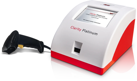 Clarity CLA-PLUTA Platinum Urine Analyzer with Barcode scanner (Warranty included) Clarity Diagnostics