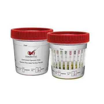Clarity CLA-OTC-DOA12CP 12 Panel Round Cup for Home Use Clarity Diagnostics