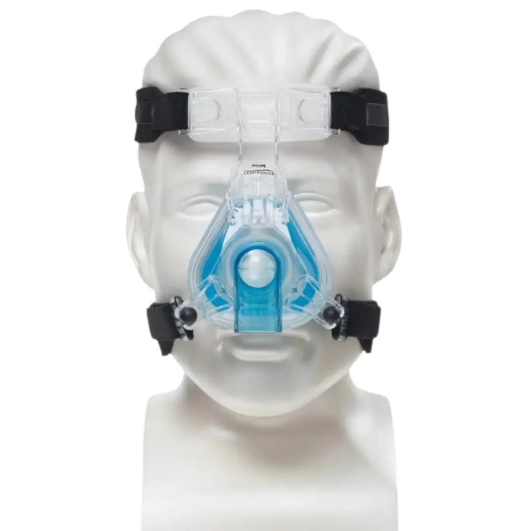Philips 1070055 Respironics Comfort Gel Blue Nasal Mask w/ Head Gear Medium Philips