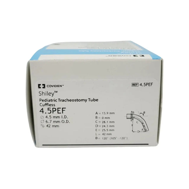 Covidien 4.5PEF Shiley Pediatric Tracheostomy Tube Cuffless Covidien