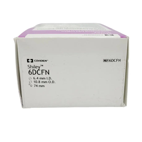 Covidien 6DCFN Shiley Tracheostomy Tube Cuffless w/ Disposable Inner Cannula Covidien