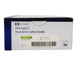 Covidien 1182110 Monoject Hypodermic Safety Needles 100/BX Covidien