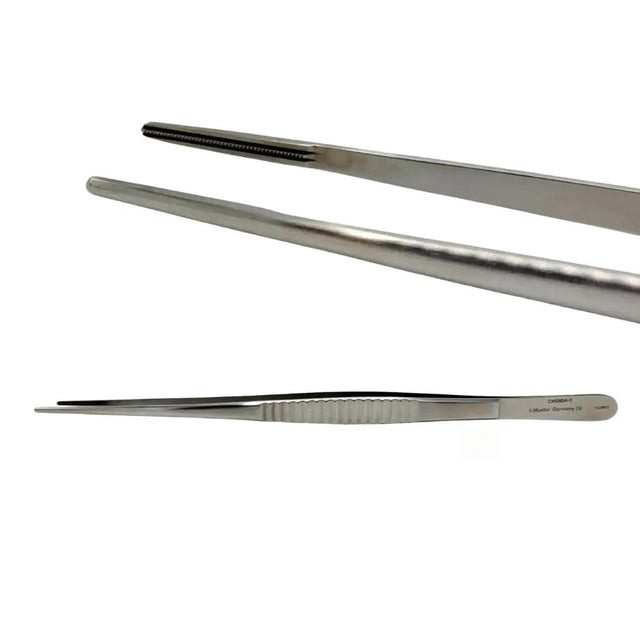 V. Mueller CH5904-1 DeBakey Vascular Tissue Forceps Heavy 2mm 9-1/2" V. Mueller