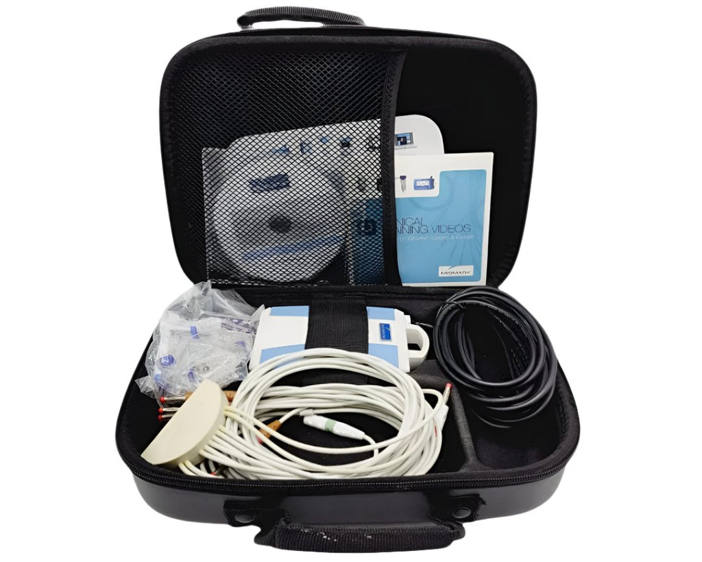 Midmark IQecg Lead Management & IQ Mark Patient Cable w/ Carrying Case