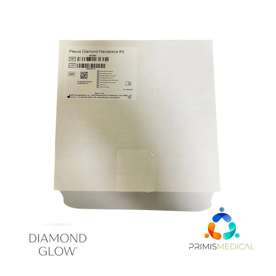 DiamondGlow Skin Resurfacing Cart w/ 2 Handpieces & Four Drawers 20 Hours of Use DiamondGlow