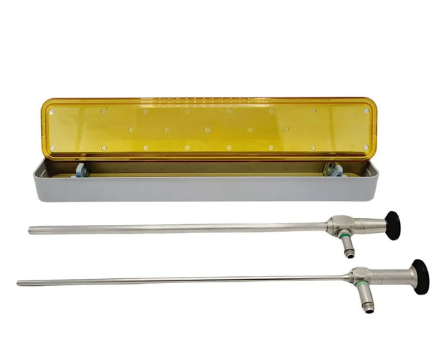 Karl Storz 26003 AA Hopkins Telescope 0° 10mm w/ 26046 AA 0° 5mm Laparoscopy Set Karl Storz