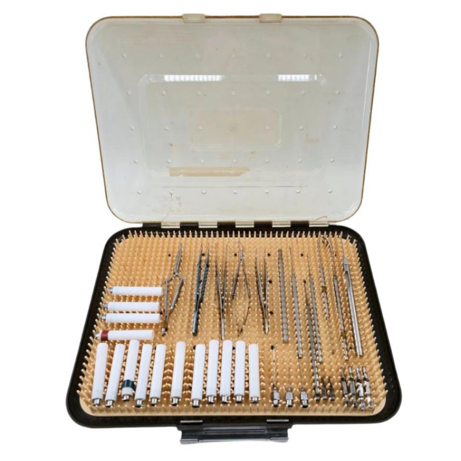 Ophthalmology Set & Sterilization Case 38-Pieces Weck, Alcon, Katena and More