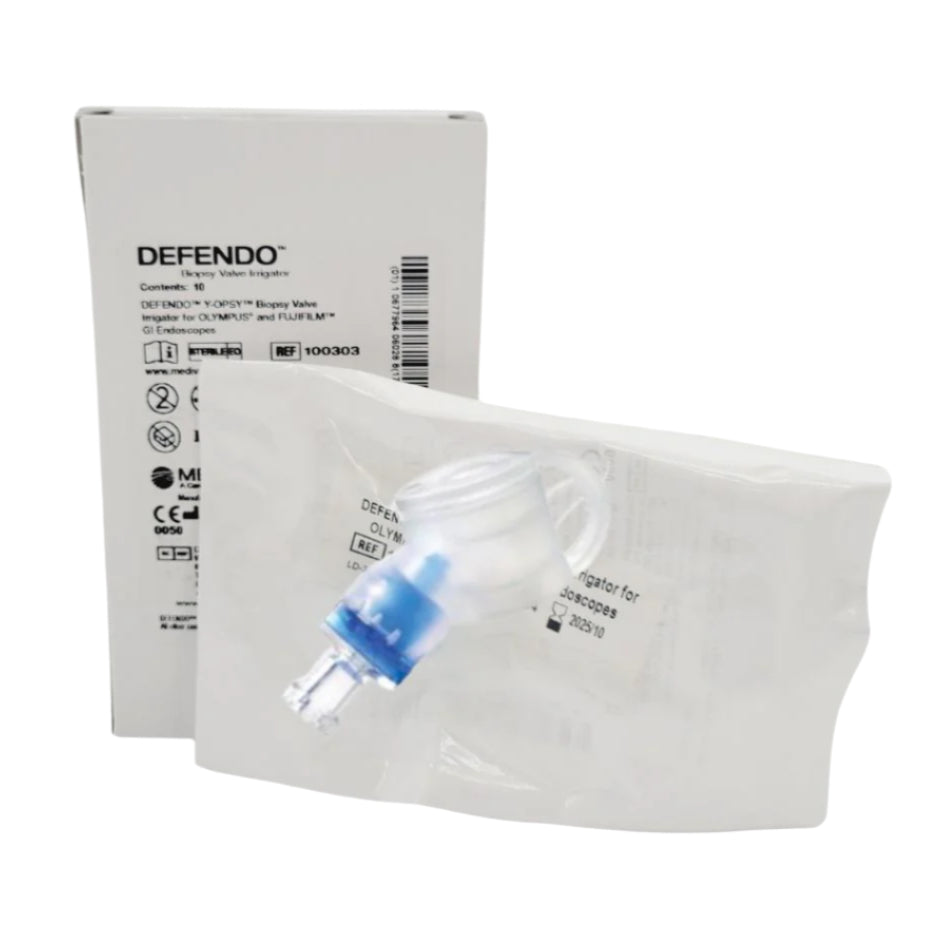 Medivators 100303 Defendo Y-Opsy Biopsy Irrigation Valve Box of 10