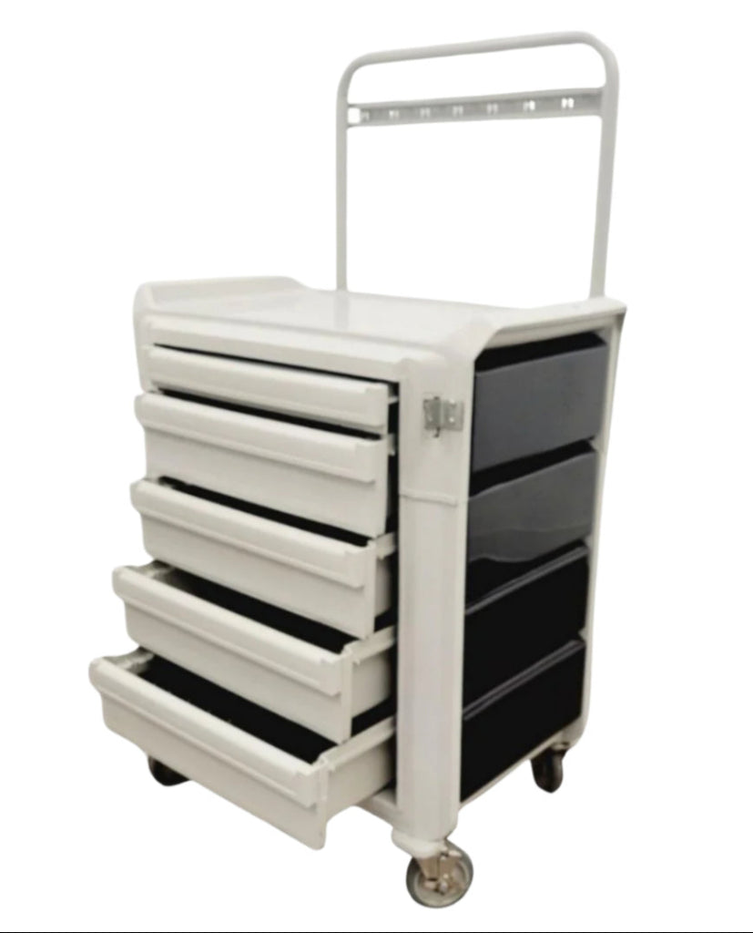 Metro Flex Supplies Cart w/ 5 Drawers 34" x 22" x 58" AS IS