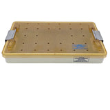 ASSI 1170C Instrument Case w/ Lid, Handles & Inner Liner Mat Accurate Surgical & Scientific Instruments Corporation