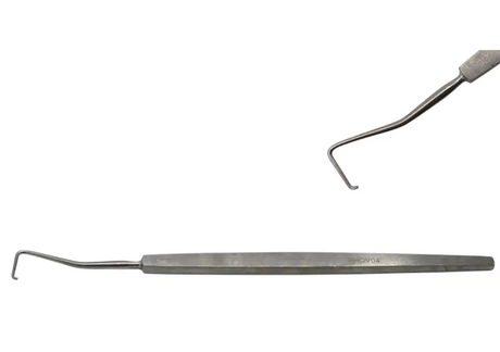 V. Mueller OP2300 Green Strabismus Hook Ophthalmic Surgical Instrument 5-3/4" Primis Medical