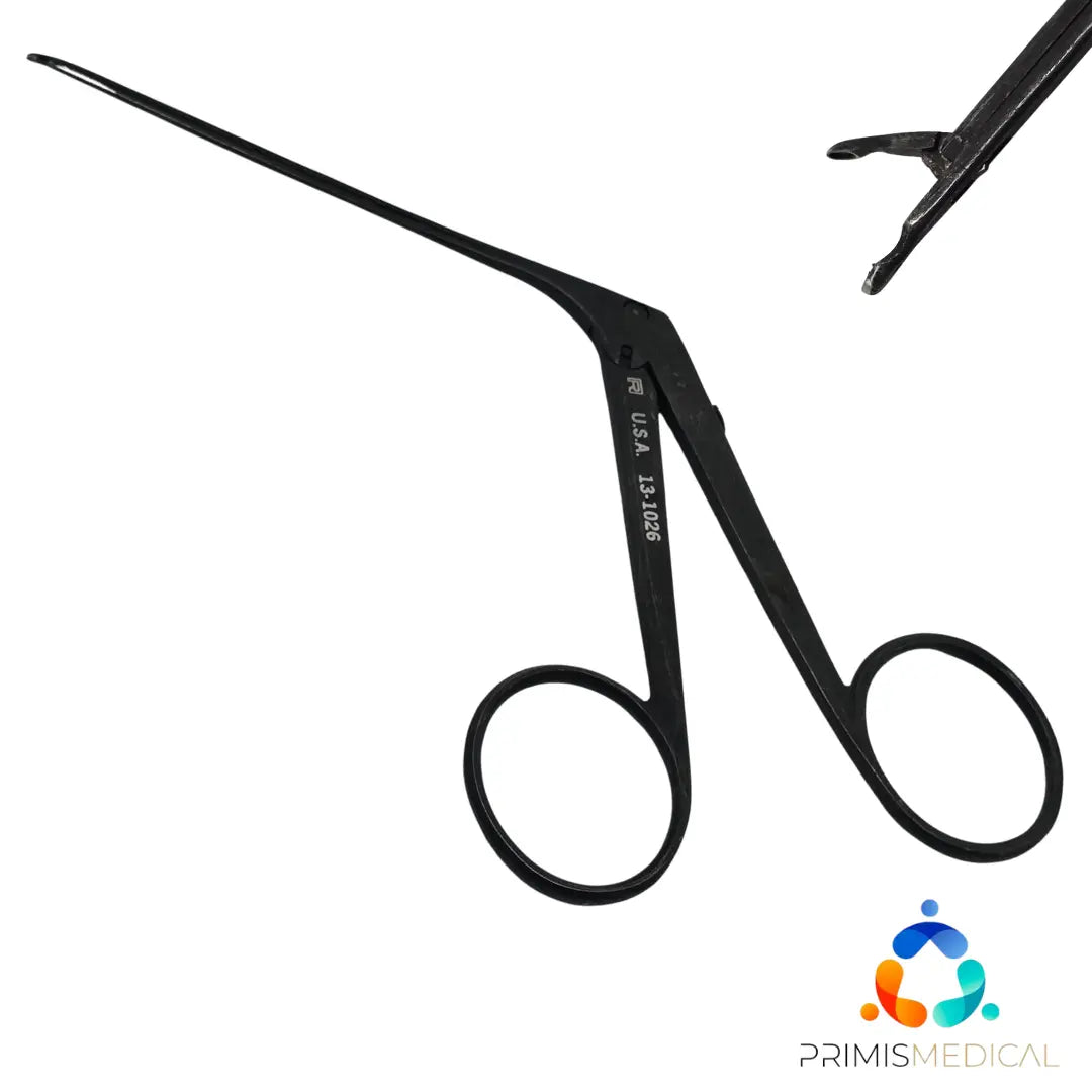 Richards 13-1026 House Wullstein Oval Cup Right Angle Forceps ENT Primis Medical