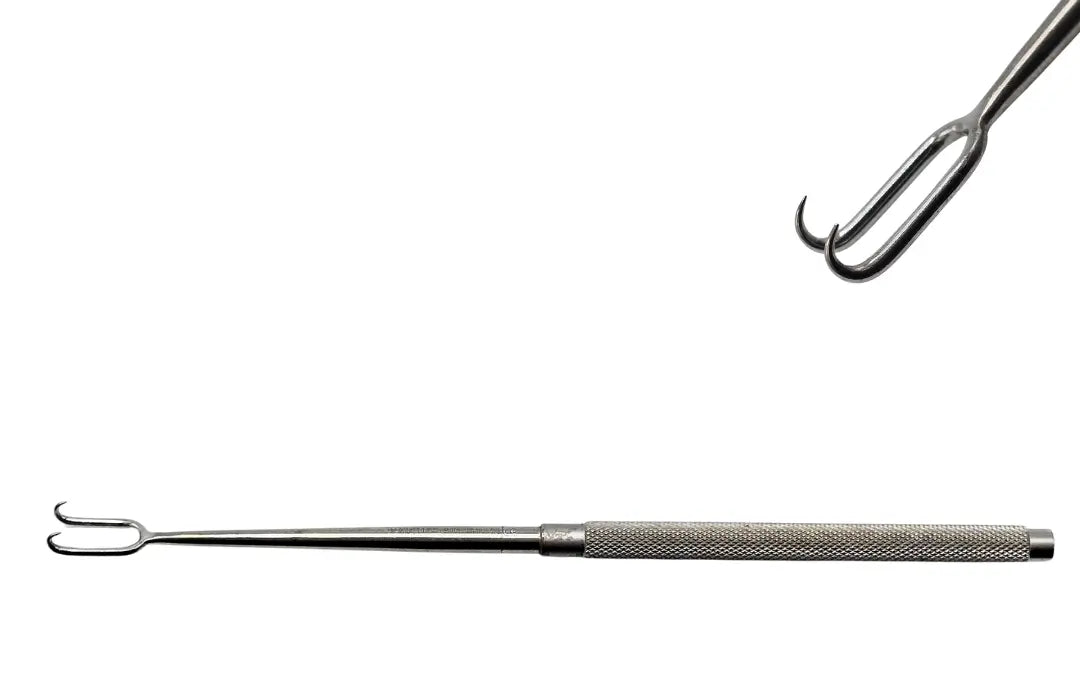 V. Mueller RH1125 Nasal Tenacula Double Hook Surgical ENT Instrument