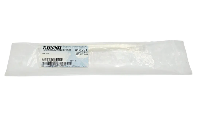 Synthes 319291 125mm Cleaning Brush New in Package for 30mm Cannulated System Synthes