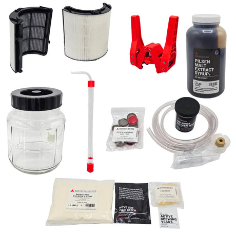 Northern Brewer Home Brewing Kit 1.4 Gal Fermentor Capper Siphon Bundle Primis Medical