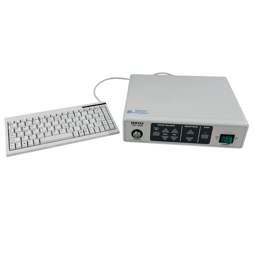 Pentax PSV-4000 Camera Control Console with Keyboard ACK-595PW Primis Medical